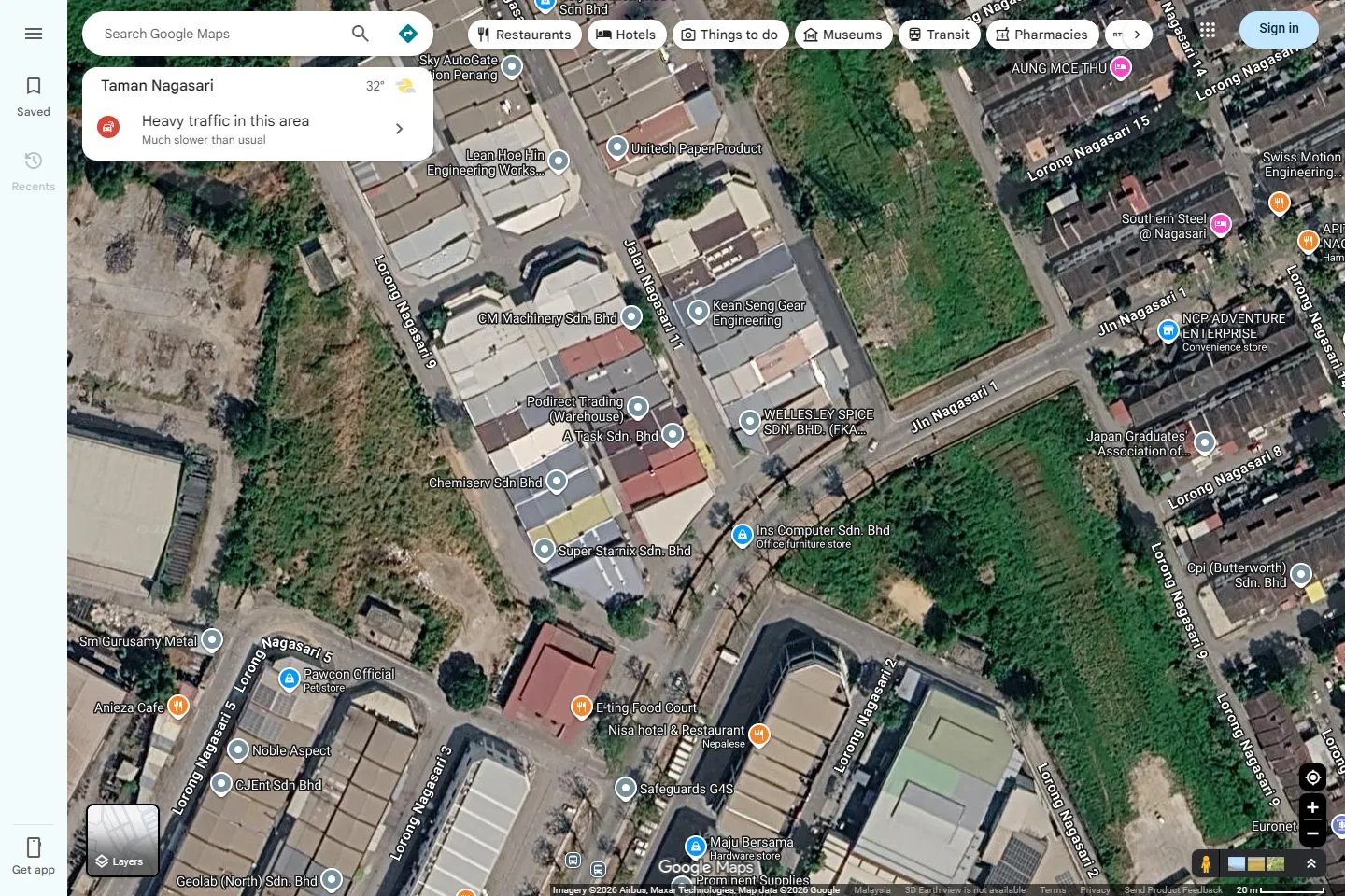 Zelcos Laboratory — The plant from above