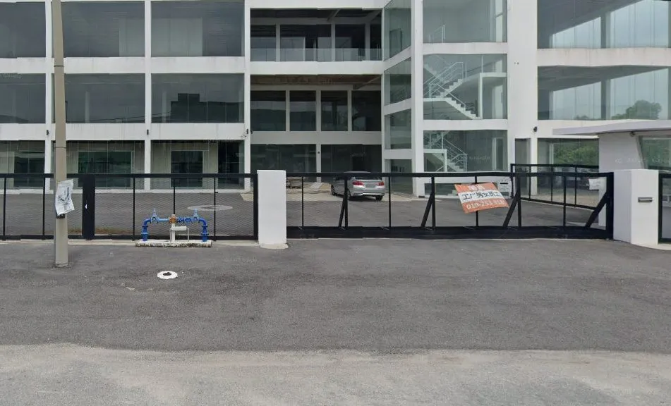 Street View of the Dr Orizi factory entrance in Pengkalan industrial estate